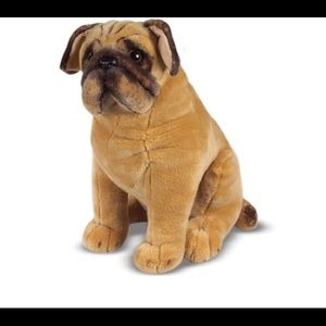 Malissa and Doug Plush Pug